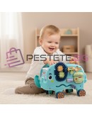 Образователен слон монтесори пъзел блокчета